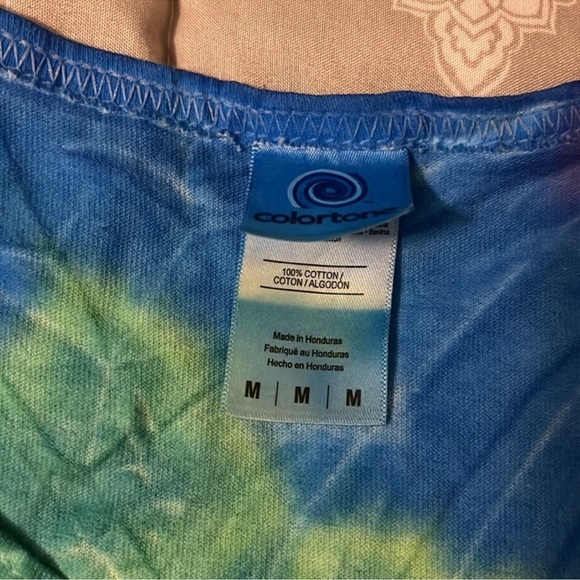 Brew Thru Outer Banks Colorful Tie-Dye Tank Top - Picture 3 of 5